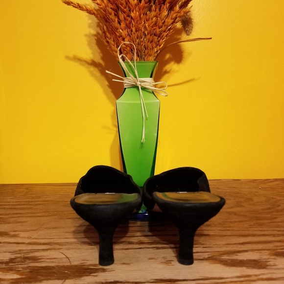 Van Eli Suede Slide Kitten Heel - Picture 7 of 8